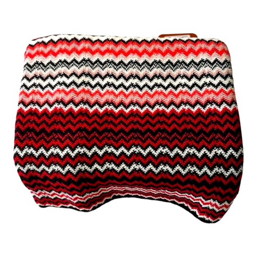 Missoni Multicolor Zig-Zag Fringed Long Wool Scarf - Picture 14 of 16